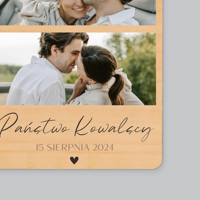 Fotokolaż: Państwo - Magnes Drewniany
