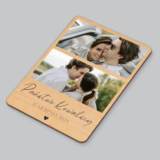 Fotokolaż: Państwo - Magnes Drewniany