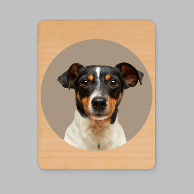 Zdjęcie: Twój Pies - Magnes Drewniany