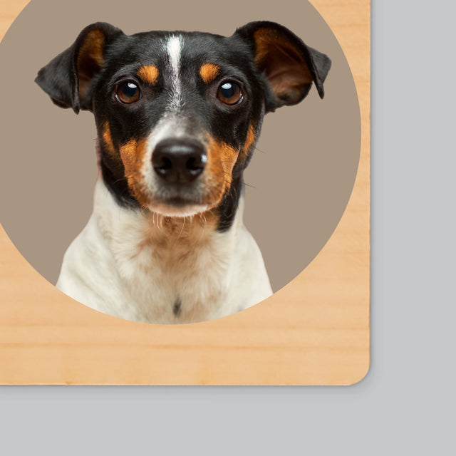 Zdjęcie: Twój Pies - Magnes Drewniany