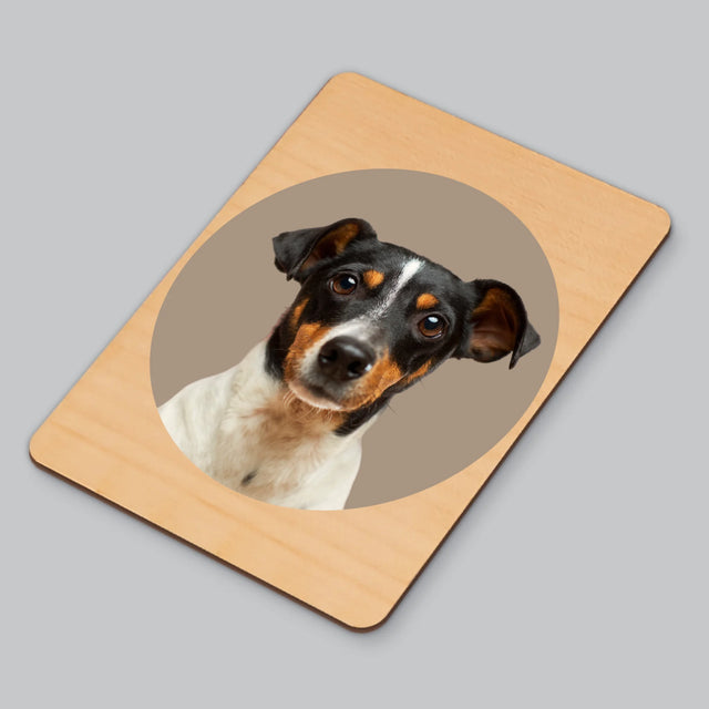 Zdjęcie: Twój Pies - Magnes Drewniany