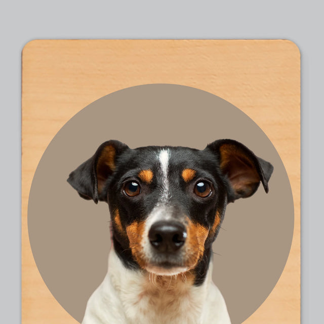 Zdjęcie: Twój Pies - Magnes Drewniany