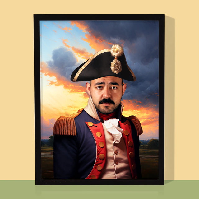 Królewski Portret: Generał - Wydruk z Twoim Zdjęciem