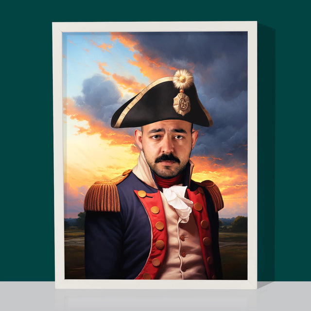 Królewski Portret: Generał - Wydruk z Twoim Zdjęciem