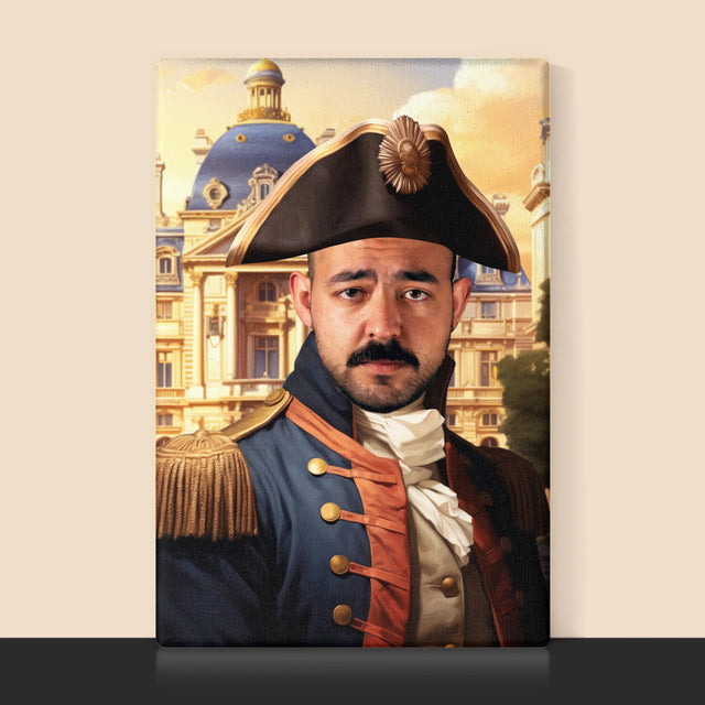 Królewski Portret: Dowódca - Wydruk z Twoim Zdjęciem