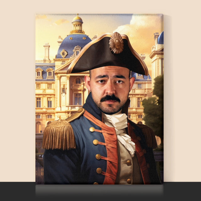 Królewski Portret: Dowódca - Wydruk z Twoim Zdjęciem