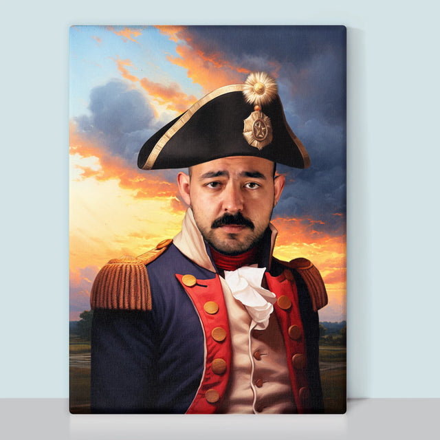 Królewski Portret: Generał - Wydruk z Twoim Zdjęciem