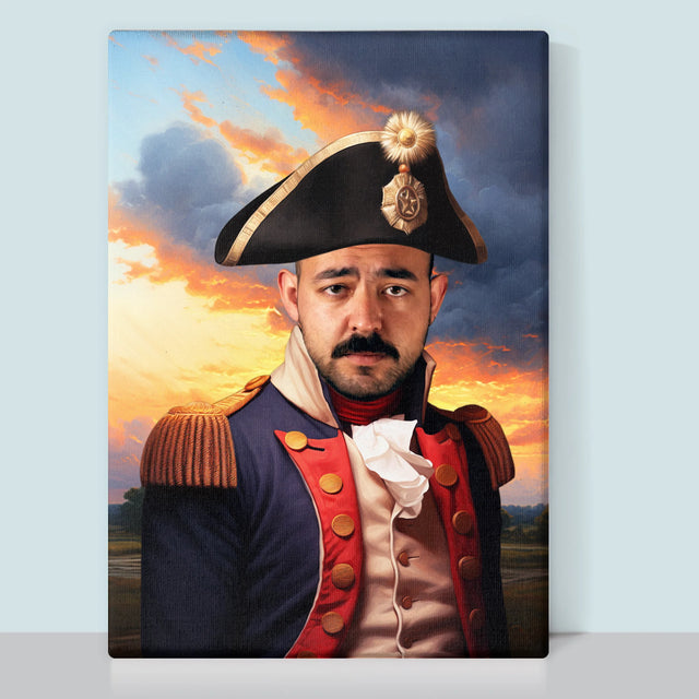 Królewski Portret: Generał - Wydruk z Twoim Zdjęciem