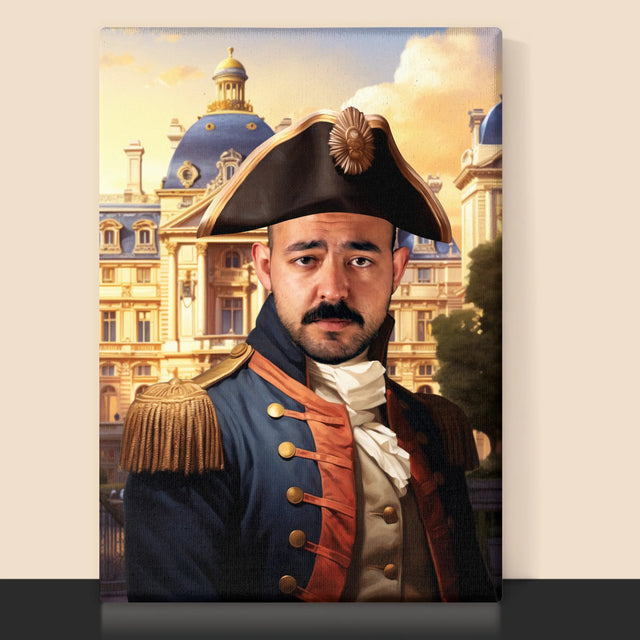 Królewski Portret: Dowódca - Wydruk z Twoim Zdjęciem