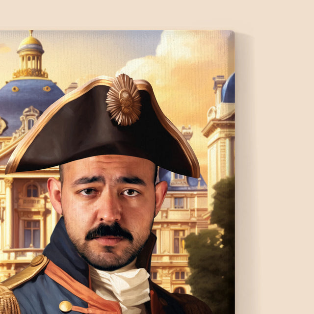 Królewski Portret: Dowódca - Wydruk z Twoim Zdjęciem