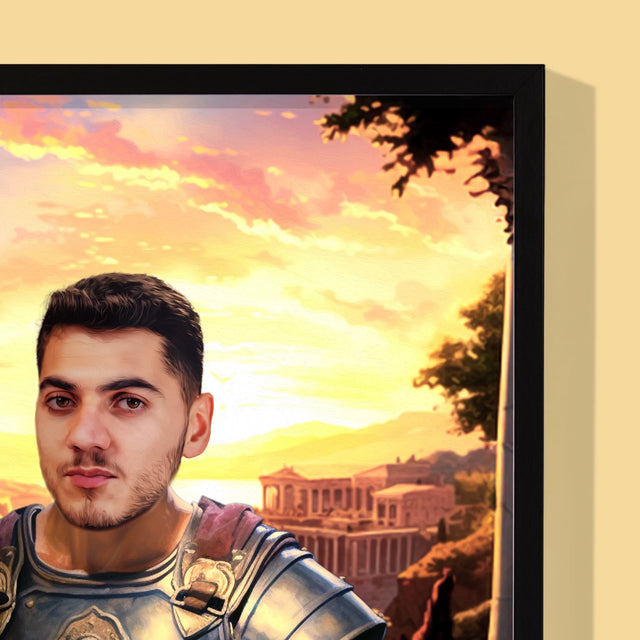 Królewski Portret: Rzymianin - Wydruk z Twoim Zdjęciem