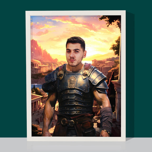 Królewski Portret: Rzymianin - Wydruk z Twoim Zdjęciem