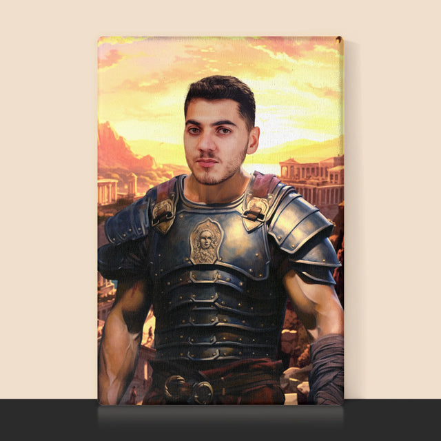 Królewski Portret: Rzymianin - Wydruk z Twoim Zdjęciem