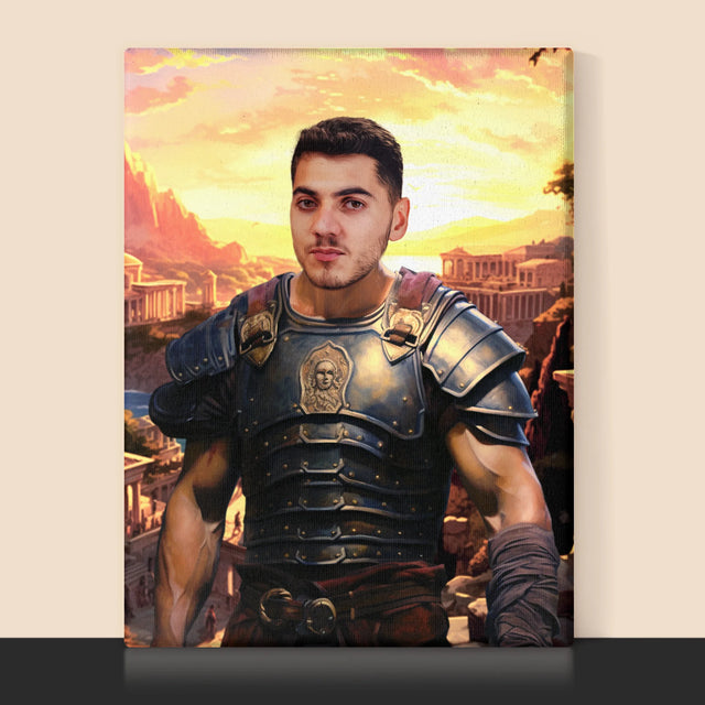 Królewski Portret: Rzymianin - Wydruk z Twoim Zdjęciem