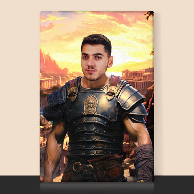 Królewski Portret: Rzymianin - Wydruk z Twoim Zdjęciem