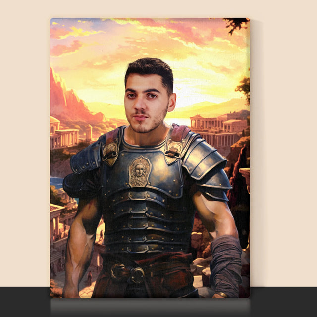 Królewski Portret: Rzymianin - Wydruk z Twoim Zdjęciem