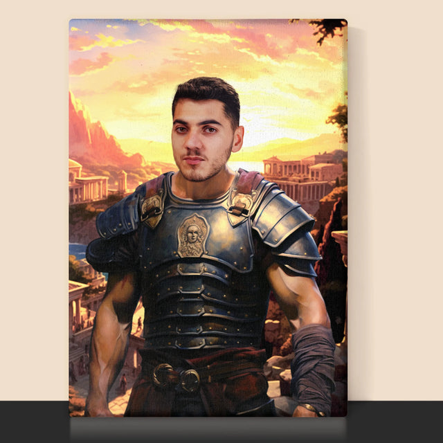 Królewski Portret: Rzymianin - Wydruk z Twoim Zdjęciem