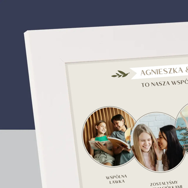 Fotokolaż: To Nasza Wspólna Podróż - Ramka Na Zdjęcie