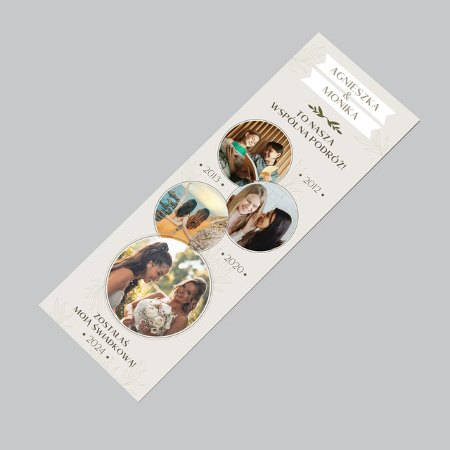 Fotokolaż: To Nasza Wspólna Podróż - Magnes Na Lodówkę