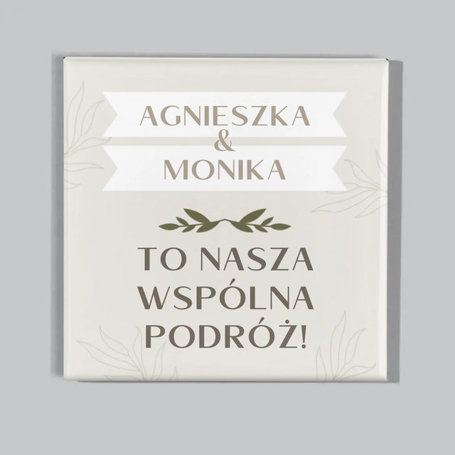 Fotokolaż: To Nasza Wspólna Podróż - Zestaw Magnesów