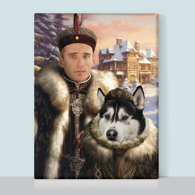 Królewski Portret: Szlachta - Wydruk z Twoim Zdjęciem