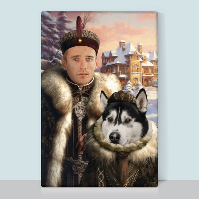 Królewski Portret: Szlachta - Wydruk z Twoim Zdjęciem