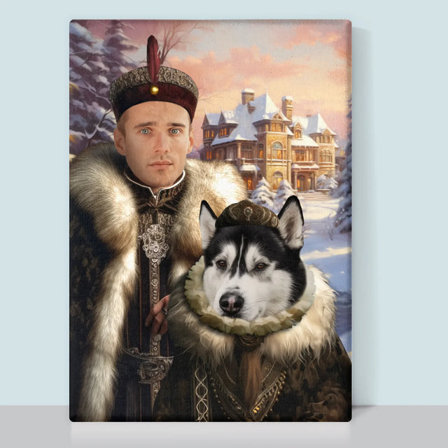 Królewski Portret: Szlachta - Wydruk z Twoim Zdjęciem