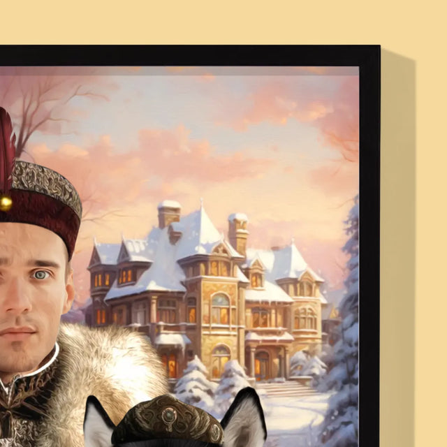 Królewski Portret: Szlachta - Wydruk z Twoim Zdjęciem