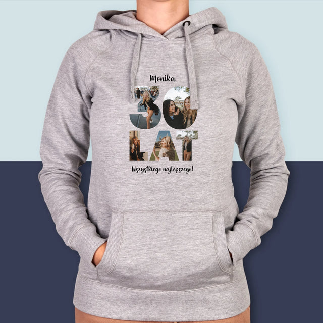 Słowo Ze Zdjęć: 30 Lat - Bluza Damska z Kapturem