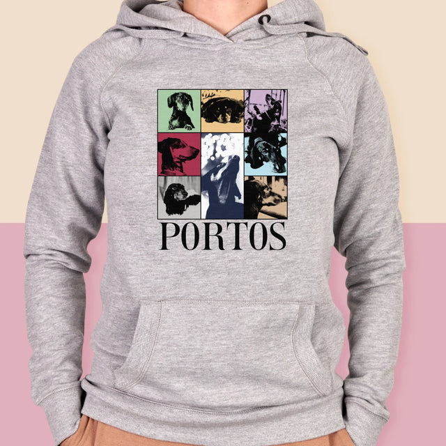 Fotokolaż: Pupil Jak Taylor - Bluza Damska z Kapturem