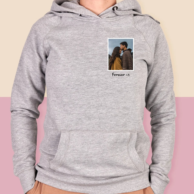 Zdjęcie i Podpis: Zdjęcie w Ramce - Bluza Damska z Kapturem