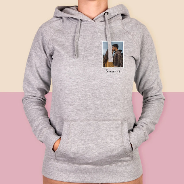 Zdjęcie i Podpis: Zdjęcie w Ramce - Bluza Damska z Kapturem