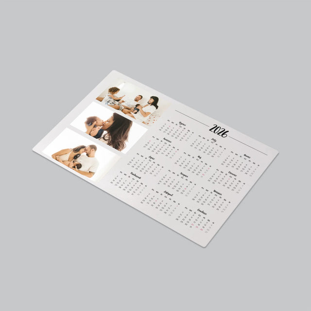 Fotokolaż: Twój Kalendarz - Podkładka Na Biurko