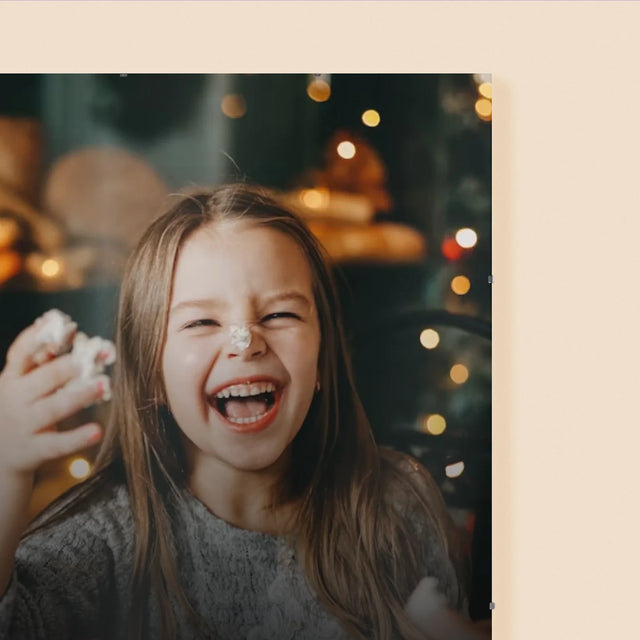 Zdjęcie I Podpis: Świąteczne - Personalizowany Plakat