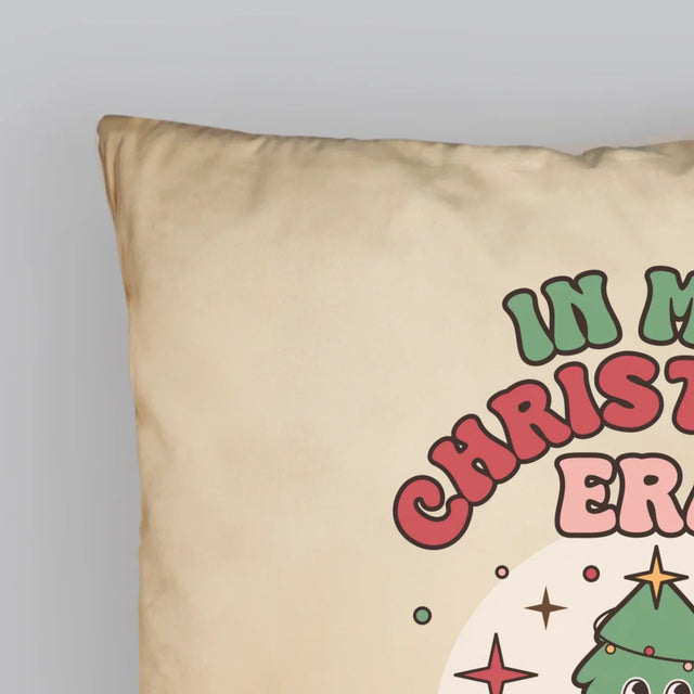 Imię I Podpis: In My Christmas Era - Poduszka z Nadrukiem