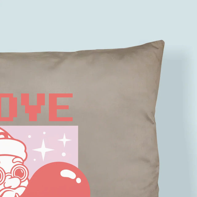 Imię I Podpis: I Love Christmas - Poduszka z Nadrukiem