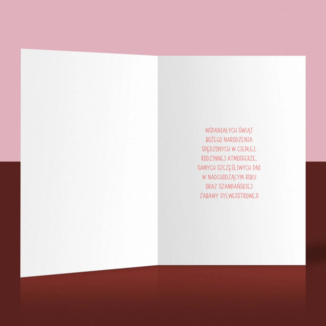 Imię I Podpis: I Love Christmas - Kartka Z Życzeniami