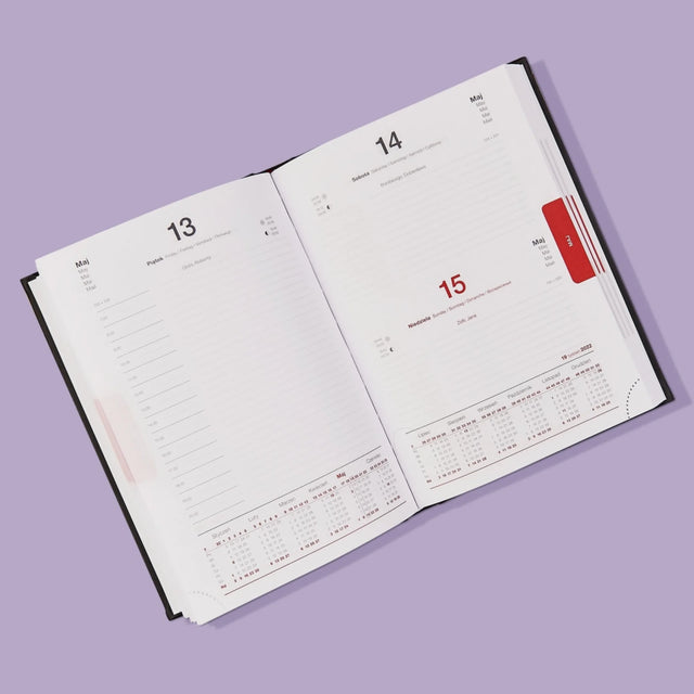 Zdjęcie I Podpis: Twój Pies Świąteczny - Kalendarz Książkowy z Nadrukiem