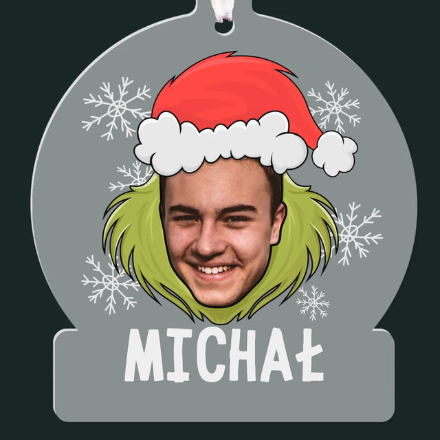 Twoja Postać: Grinch - Bombka Świąteczna Kula