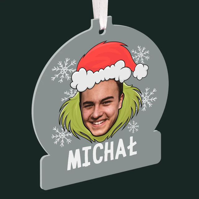 Twoja Postać: Grinch - Bombka Świąteczna Kula