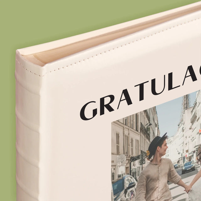 Zdjęcie i Podpis: Gratulacje z Okazji Ślubu - Album Na Zdjęcia