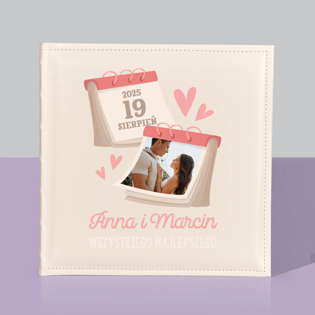 Zdjęcie i Podpis: Kartka z Kalendarza - Album Na Zdjęcia