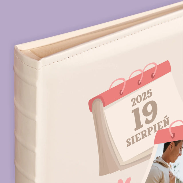 Zdjęcie i Podpis: Kartka z Kalendarza - Album Na Zdjęcia