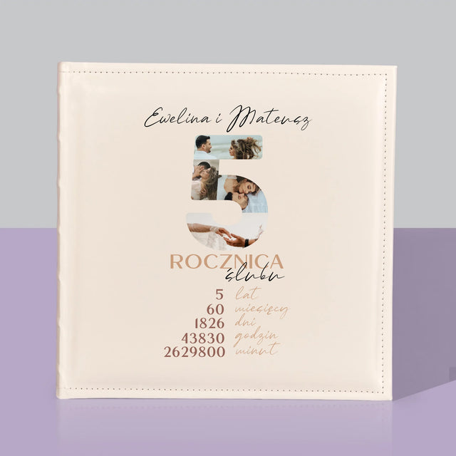 Słowo Ze Zdjęć: 5 Rocznica Ślubu Liczby - Album Na Zdjęcia