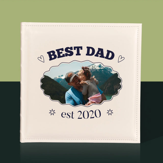 Zdjęcie I Podpis: Best Dad Established - Album Na Zdjęcia