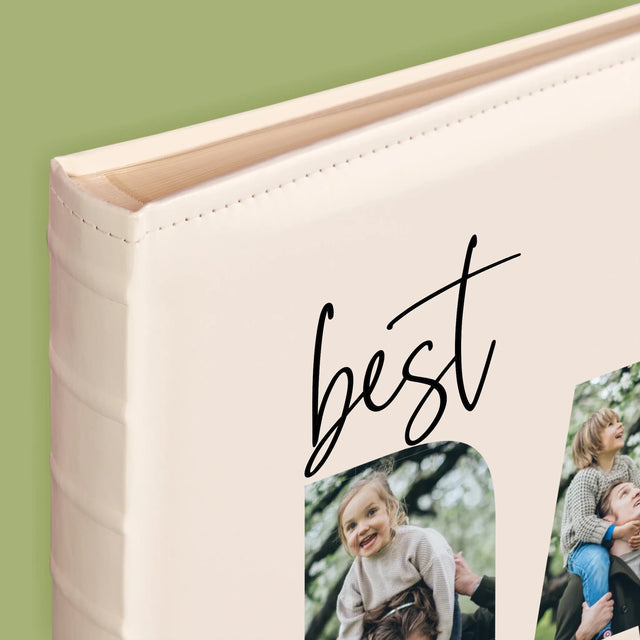 Słowo Ze Zdjęć: Best Dad Ever Z Podpisem - Album Na Zdjęcia