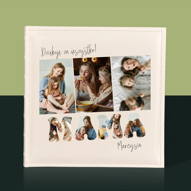 Fotokolaż: Mamo Dziękuję Za Wszystko - Album Na Zdjęcia