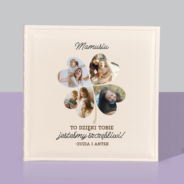 Fotokolaż: Mamo, To Dzięki Tobie Jesteśmy Szczęśliwi! - Album Na Zdjęcia