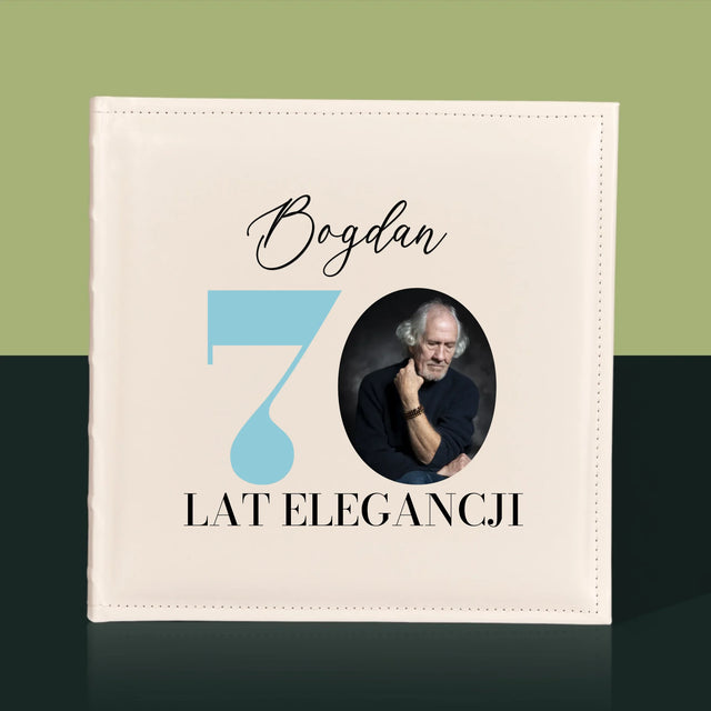 Zdjęcie I Podpis: 70 Lat Elegancji - Album Na Zdjęcia
