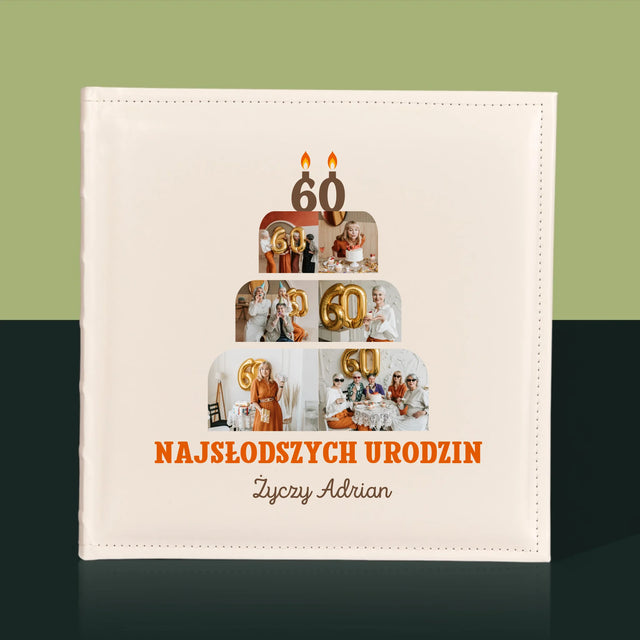 Kształt Ze Zdjęć: Najsłodszych Urodzin - Album Na Zdjęcia